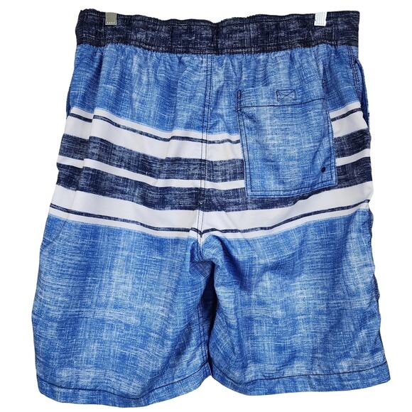 Goodfellow Medium Blue Summer Swim Shorts - Picture 2 of 4
